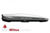 Бокс LUX IRBIS 206 серый металлик 470L на крышу Mitsubishi Outlander XL